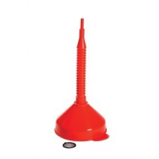 TRECHTER MET FLEXIBELE TUIT EN ZEEF, 160MM TRECHTER MET FLEXIBELE TUIT EN ZEEF, 160MM