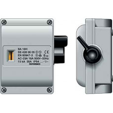 WERKSCHAKELAAR 25A 3P+HC M25 GRIJS IP54